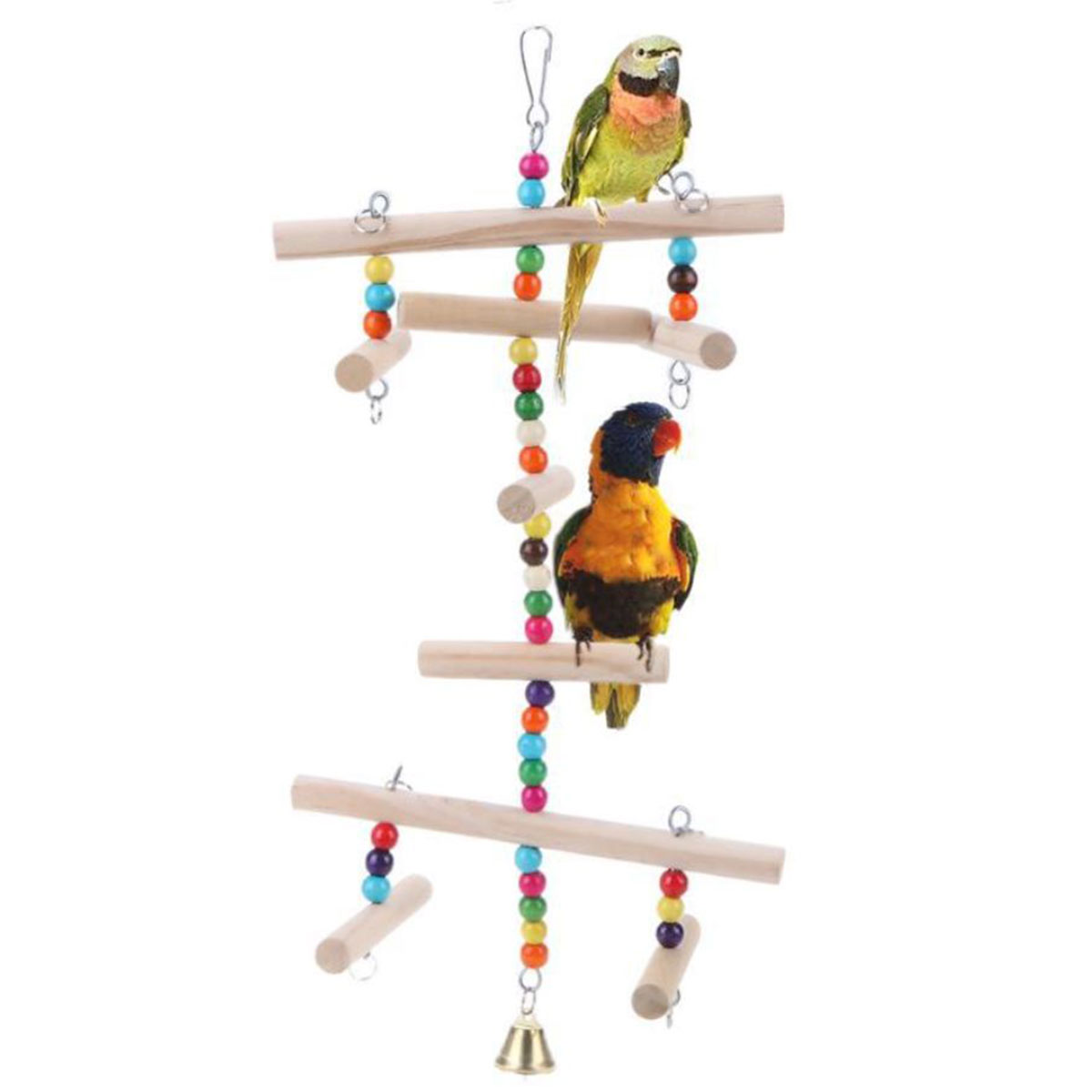 優先配送 インコ おもちゃ 吊り下げ ボール 木 小鳥 止まり木 鳥 アスレチック 木製 はしご 2020モデル 玩具 タワー