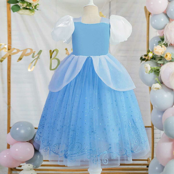 楽天市場】【高品質☆楽天1位獲得】シンデレラ ドレス キッズ 衣装 