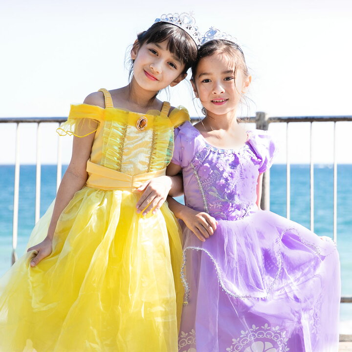 楽天市場】ベル ドレス キッズ 子供 衣装 美女と野獣 プリンセス 