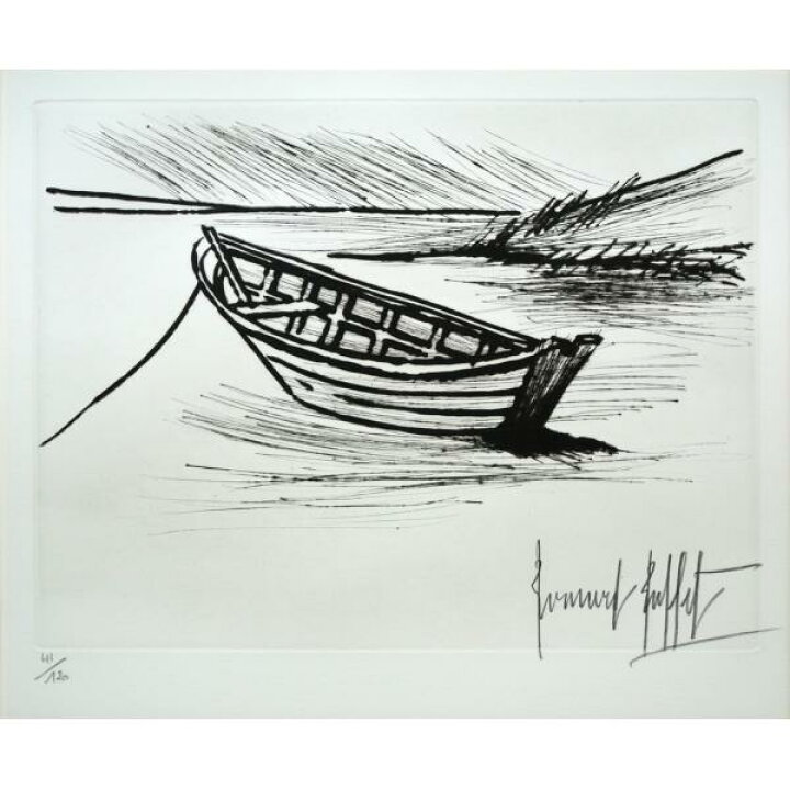 楽天市場】ベルナール・ビュッフェ（Bernard BUFFET）「平底漁船 
