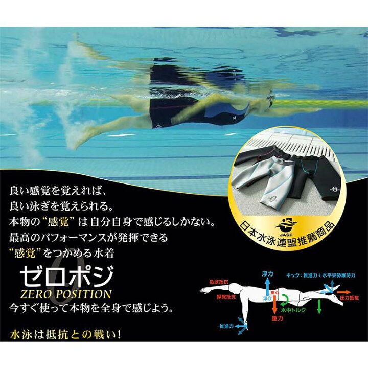 楽天市場】水着 ゼロポジション プロフェッショナル 競泳 アスリート 