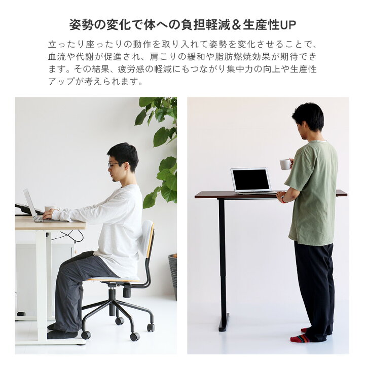 楽天市場】電動昇降デスク 電動 デスク 昇降式 在宅 オフィスデスク 