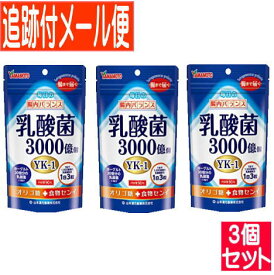 【3個セット】山本漢方 乳酸菌粒 90粒【メール便送料無料/3個セット】