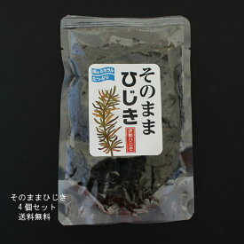 そのままひじき4個セット 伊勢ひじき 水戻し不要 ひじきご飯 海藻サラダ 送料無料