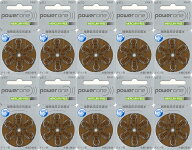 パワーワン 補聴器用空気電池 PR41 (312) 10パック （60粒） [使用推奨期限 2年以上] [茶色] [送料無料] …