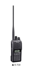 IC-T10 アイコム(ICOM) 144/430MHz デュアルバンド5W アマチュア無線機