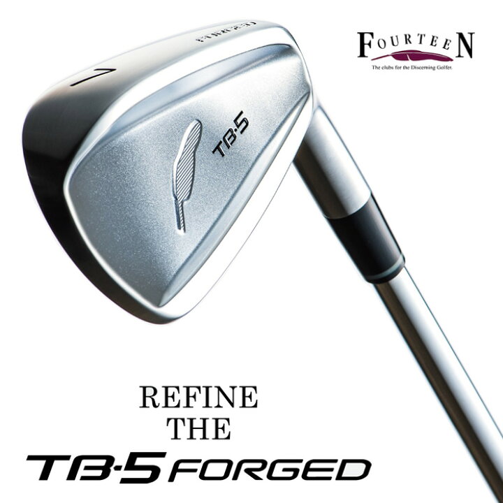 楽天市場】（在庫限り）フォーティーン NEW TB-5 FORGED アイアン 