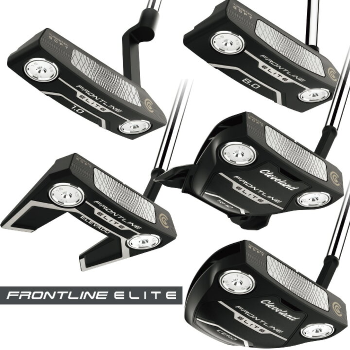 楽天市場】2023 クリーブランドゴルフ パター FRONTLINE ELITE PUTTER 
