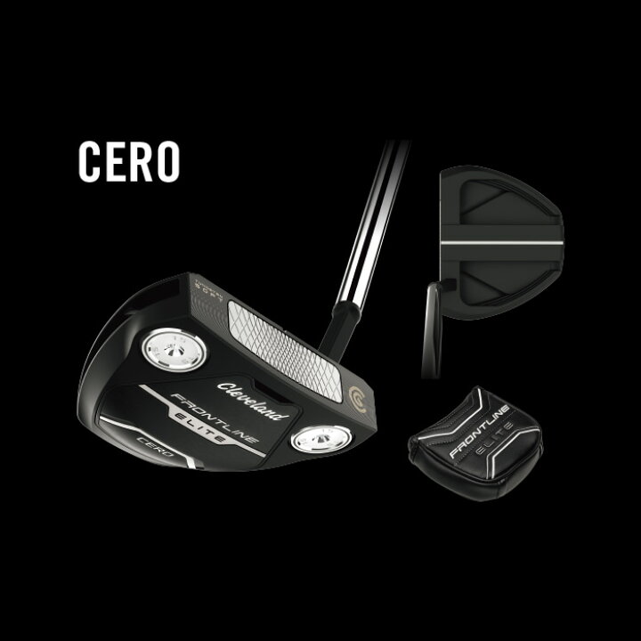 楽天市場】2023 クリーブランドゴルフ パター FRONTLINE ELITE PUTTER 