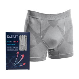 【お買い物マラソン期間中　必見ポイントアップ中！】『新色グレー』 寝ながら飛距離アップ Dr.EAST DERIT TECH（デリットテック） SHORT SPATS ショートショーツ パンツ