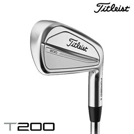 【お買い物マラソン必見！期間中ポイントアップ！】2023 タイトリスト Titleist T200 アイアン（日本仕様）6本セット(#5～#9,PW)標準モデル(IRON)おすすめ 2023年 新作 最新 送料無料