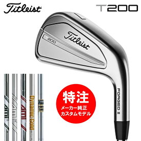 【お買い物マラソン期間中　必見ポイントアップ中！】（カスタムモデル）2023 タイトリスト Titleist T200 アイアンセット6本組(#5-#9,Pw)～7本組(#5-W)(日本仕様)トゥルーテンパー社シャフト(IRON)おすすめ 2023年 新作 最新 送料無料