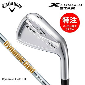 カスタム受付中!!【2024 新作 最新カスタムオーダー】キャロウェイ X FORGED STAR アイアン(6～7本セット)【日本仕様】Dynamic Gold HT(2024年4月発売)送料無料