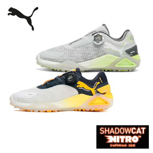 新製品 プーマ/PUMA レディース ゴルフ 310833 シャドウキャット ニトロ ディスク スパイクレスシューズ 2024S/S