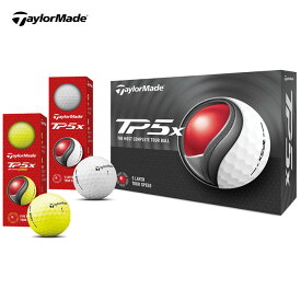 最新モデル 2024 テーラーメイド/TaylorMade TP5x ボール 1ダース:12個
