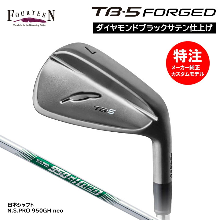 楽天市場】カスタムオーダー フォーティーン TB-5アイアン(5〜6本 