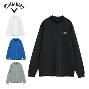 キャロウェイ Callaway ダブルニット長袖モックネックシャツ C25233110 メンズ 2025F/W