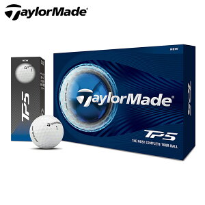 �y2026�N�ŐV���f���z�e�[���[���C�h TM26 TP5 �S���t�{�[�� �z���C�g 1�_�[�X(12��) TaylorMade