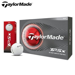 �y2026�N�ŐV���f���z�e�[���[���C�h TM26 TP5x �S���t�{�[�� �z���C�g 1�_�[�X(12��) TaylorMade