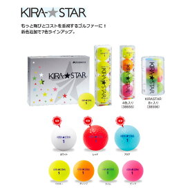 キャスコ ゴルフボール KIRA STAR キラスター 1ダース