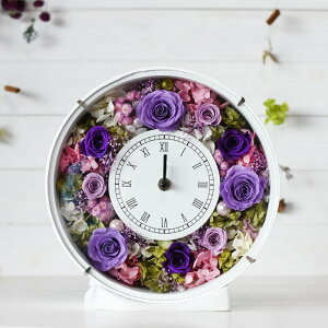 プリザーブドフラワー 花時計の人気商品 通販 価格比較 価格 Com