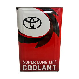 【楽天スーパーSALE 10%OFF！】 トヨタ 純正 スーパーロングライフクーラント 18L 08889-01001 クーラント 業務用 交換用　JIS規格　ピンク色 18L 18リットル 通販 カーメンテナンスサポート