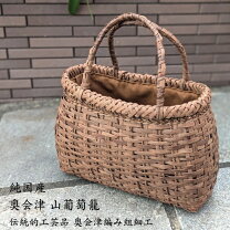 楽天市場】山葡萄 かごバッグ 国産（バッグ｜バッグ・小物・ブランド 