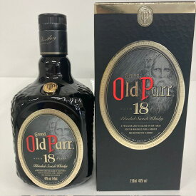 【正規品】オールドパー18年40°化粧箱入/750ml　（スコッチ　贈り物　右肩上がり　ウィスキー）