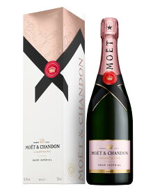 【正規品】化粧箱入モエ・エ・シャンドンロゼアンペリアルギフトボックス12°/750ml【贈り物　祝宴】