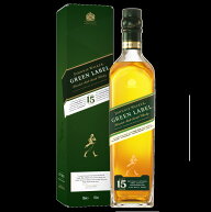 【化粧箱入り 正規品】ジョニーウォーカーグリーン15年43°/700ml 贈答品