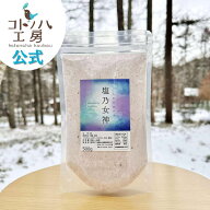 【コトノハ工房公式】 塩乃女神 (旧漢宝塩) 大 500g しおのめがみ 漢宝塩 海塩 岩塩 ミネラル 塩 かんぽ…