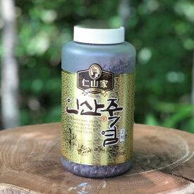 仁山竹塩九回焼紫固体 ボトル 1,000g 塩 しお たけしお 天日塩 海塩 ミネラル コトノハ工房 竹塩 仁山竹塩