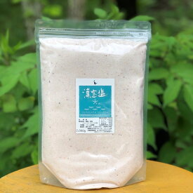 漢宝塩（特大） 2,000g 海塩 岩塩 ミネラル 塩 しお 大容量 かんぽうえん かんぽうじお 還元塩