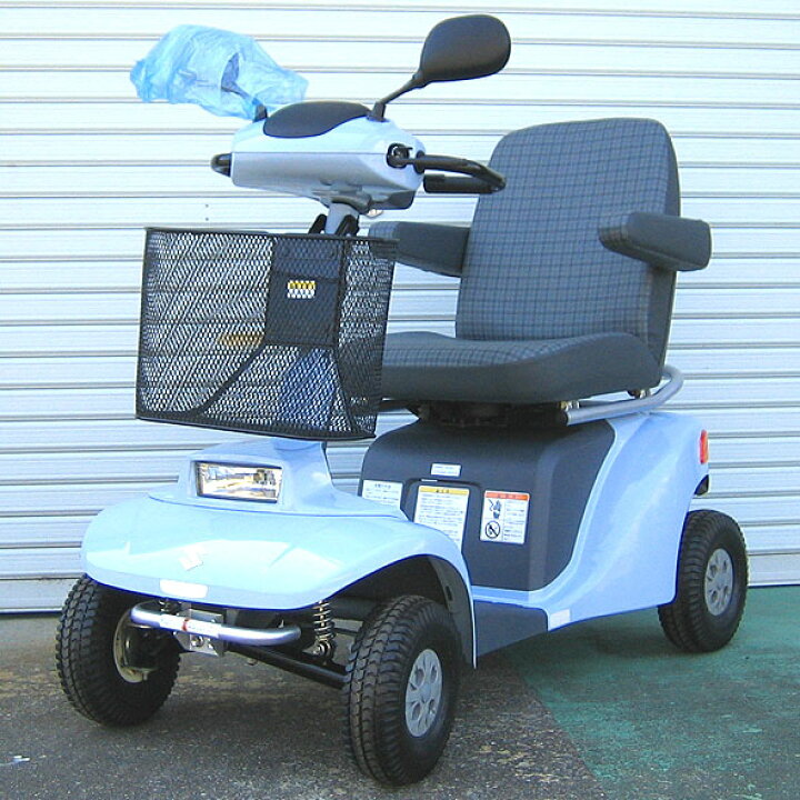 18.5万円 ♪ 極上美車 スズキ セニアカー 2018年製 ET4D8型 水色 (2020 