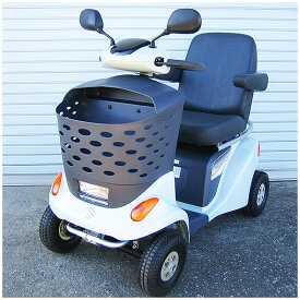 【送料無料】【1ヵ月保証付】中古　スズキセニアカー　ET4D7　7型　2015年式　ペールブルー　新品バッテリーに交換済み！(セニアカー/シニアカー/電動カート/電動車いす/ハンドル型電動車いす/車椅子/高齢者)【中古】