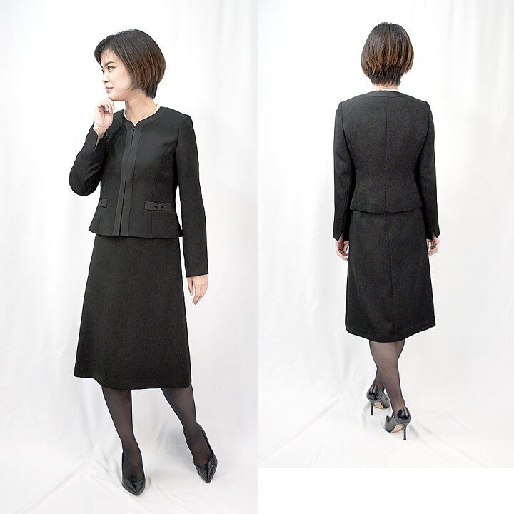 楽天市場】【値下げしました！55％OFF】 喪服 レディース ブラック 