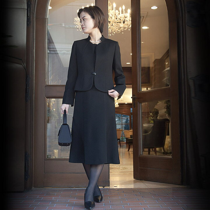 楽天市場】【46％OFF】 喪服 レディース ブラックフォーマル 前あき 