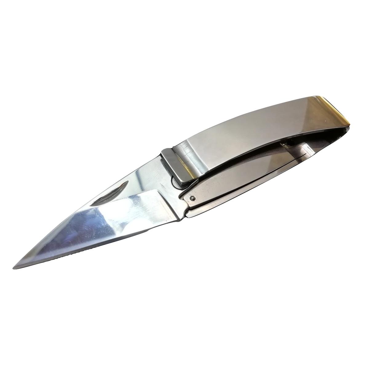 新作製品 世界最高品質人気 送料無料 マネークリップ 毎日がバーゲンセール 折りたたみナイフ刃付き送料無料
