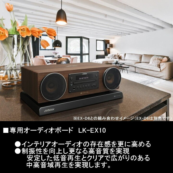 楽天市場】Victor ビクター 一体型ウッドコーンコンポ専用 オーディオ  