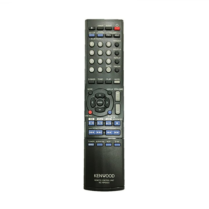 楽天市場】KENWOOD コンポ用リモコン(修理用部品） A70-1776-08｜対象 
