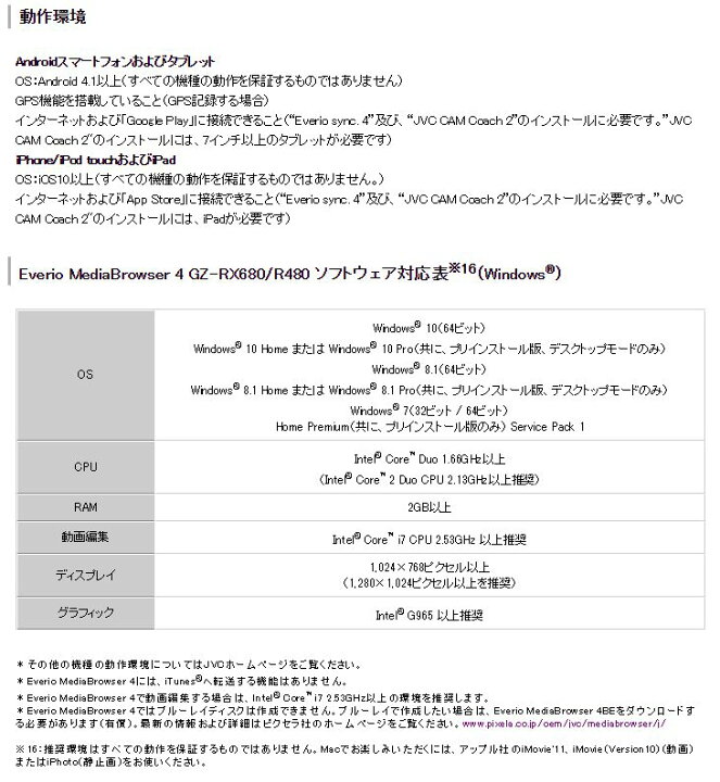 楽天市場 アウトレット Jvc Everior ビデオカメラ 64gb 光学40倍 Gz Rx680 防塵 耐衝撃 耐低温 手振れ補正 記念撮影 アウトドア 旅行 コンパクト 防水 エブリオ 水中カメラ ビデオ 長時間録画 ジェーブイシー Jvcビデオカメラ デジタルビデオカメラ ハンディカメラ