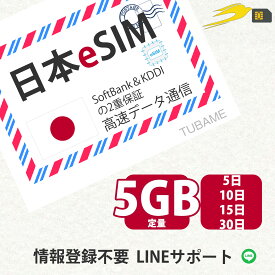 eSIM 日本 国内 5日間 日本国内 一時帰国 プリペイドSIM データ専用 使い捨てSIM データ通信sim softbank回線 KDDI回線 4G/LTE対応 国内利用 訪日旅行 出張