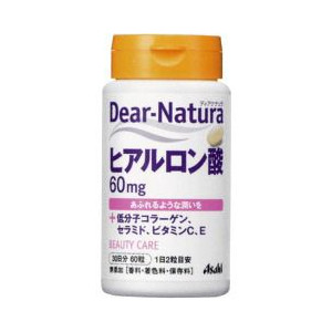 アサヒフード　アンド　ヘルスケア株式会社<br>アサヒ・ディアナチュラ(dear-natura）Dear-Natura<br>ディアナチュラ ヒアルロン酸(60粒)<br>