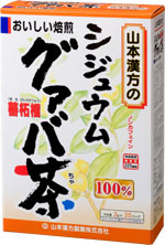 【本日楽天ポイント4倍相当】山本漢方のシジュウムグァバ茶（3g×20包）×10個セット【RCP】