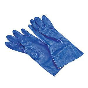 【本日楽天ポイント4倍相当】【送料無料】エステー株式会社 ニトリルモデルロング 裏メリヤス M ブルー No.630【△】