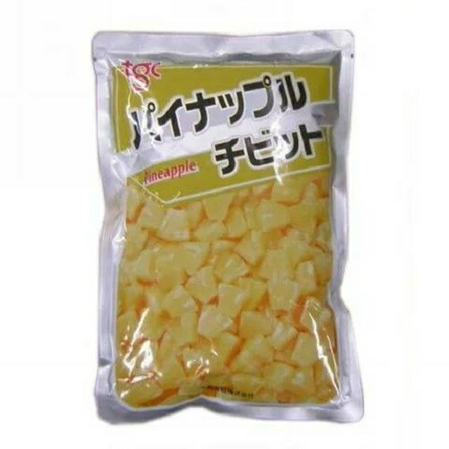 天狗缶詰株式会社デザートフルーツ パインチビット 袋詰 内容総量1.5kg、固形量1.0kg