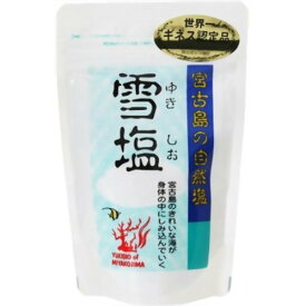 【本日楽天ポイント4倍相当】【送料無料】【沖縄直送】株式会社健食沖縄宮古島の自然に恵まれた塩　雪塩　60g×10個セット(この商品は沖縄直送につき代引き不可です)【RCP】【■■】