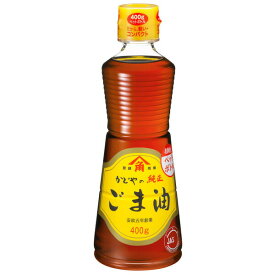 【本日楽天ポイント4倍相当】【AS324】かどや製油株式会社金印純正ごま油 400g ×12本セット【RCP】