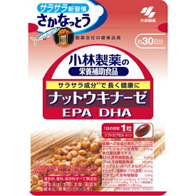 【本日楽天ポイント4倍相当!!】【送料無料】【お任せおまけ付き♪】【R210】【J】小林製薬株式会社ナットウキナーゼ EPA DHA　30粒×10袋セット【栄養補助食品】【RCP】【△】