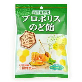 【本日楽天ポイント4倍相当】【3袋セット】【メール便で送料無料でお届け 代引き不可】株式会社 山田養蜂場プロポリスのど飴 72g×3袋（個包装を含む）